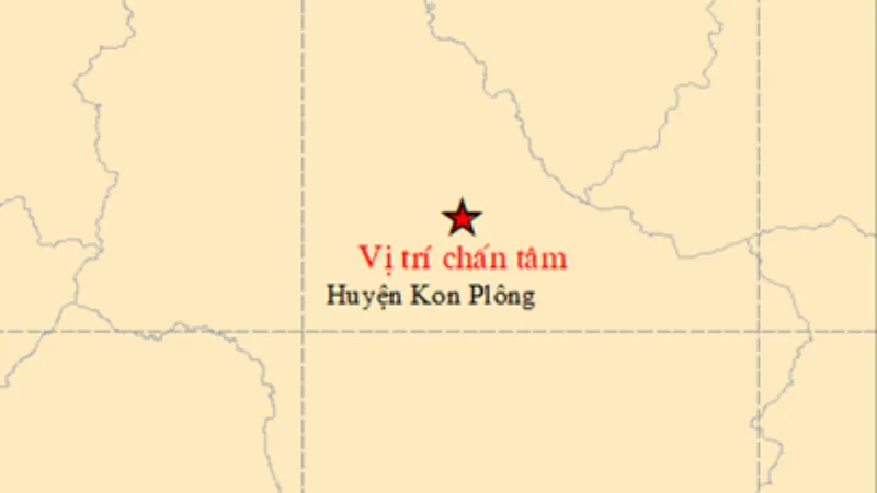 Tháng 8/2023, cả nước xảy ra 35 trận động đất