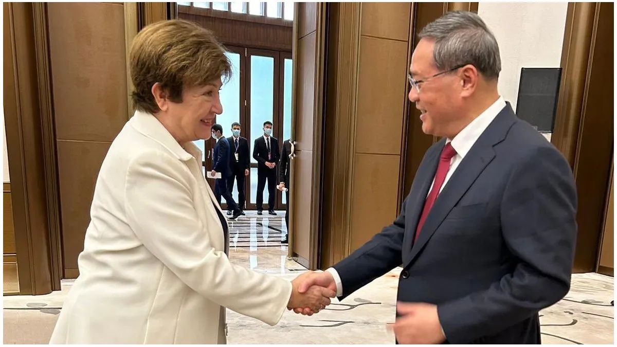 Giám đốc IMF nói có cuộc gặp tích cực với Thủ tướng Trung Quốc