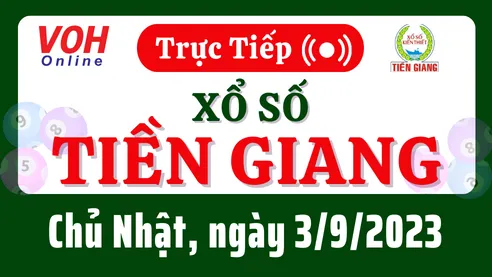 XSTG 3/9 - Kết quả xổ số Tiền Giang hôm nay chủ nhật ngày 3/9/2023