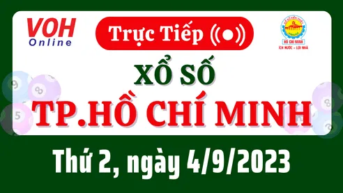 XSHCM 4/9 - Kết quả xổ số TP.HCM hôm nay thứ 2 ngày 4/9/2023