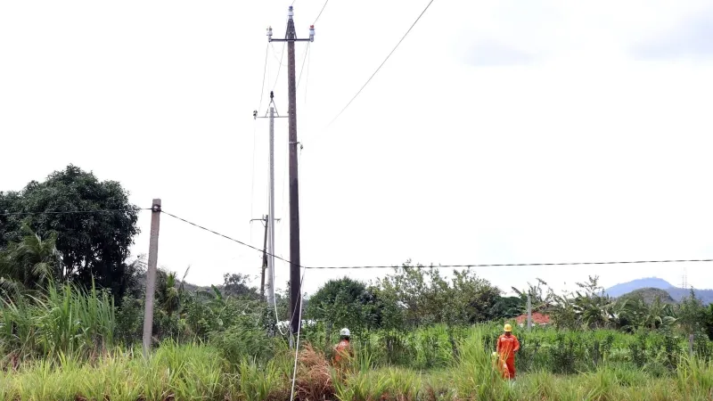 Phú Yên: Hai công nhân thương vong khi sửa chữa đường dây điện