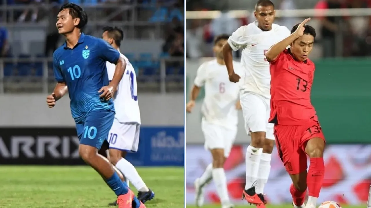 Kết quả vòng loại U23 châu Á 2024: U23 Thái Lan hủy diệt Philippines | U23 Hàn Quốc thua sốc Qatar