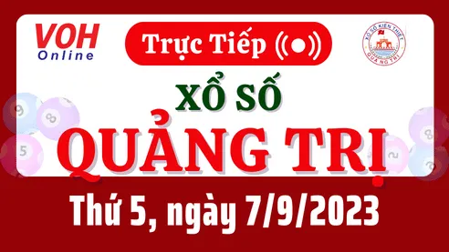 XSQT 7/9 - Kết quả xổ số Quảng Trị hôm nay thứ 5 ngày 7/9/2023