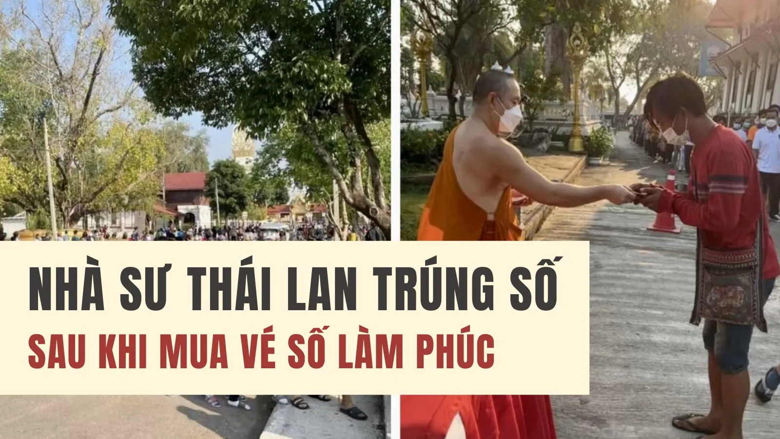 Mua vé số làm phúc, nhà sư trúng giải thưởng 12 tỷ đồng