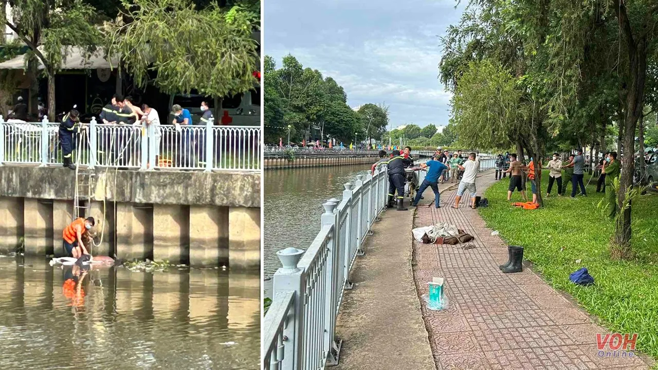 Phát hiện thi thể có nhiều hình xăm nổi trên kênh Nhiêu Lộc – Thị Nghè