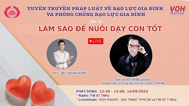 [Livestream] Làm sao để nuôi dạy con tốt