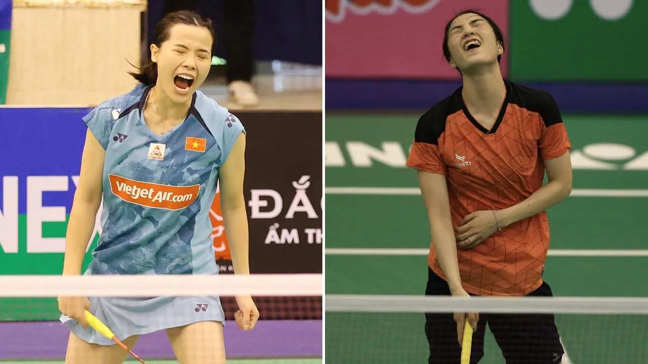 Nguyễn Thùy Linh ngược dòng hạ Vũ Thị Trang ở vòng một Vietnam Open 2023