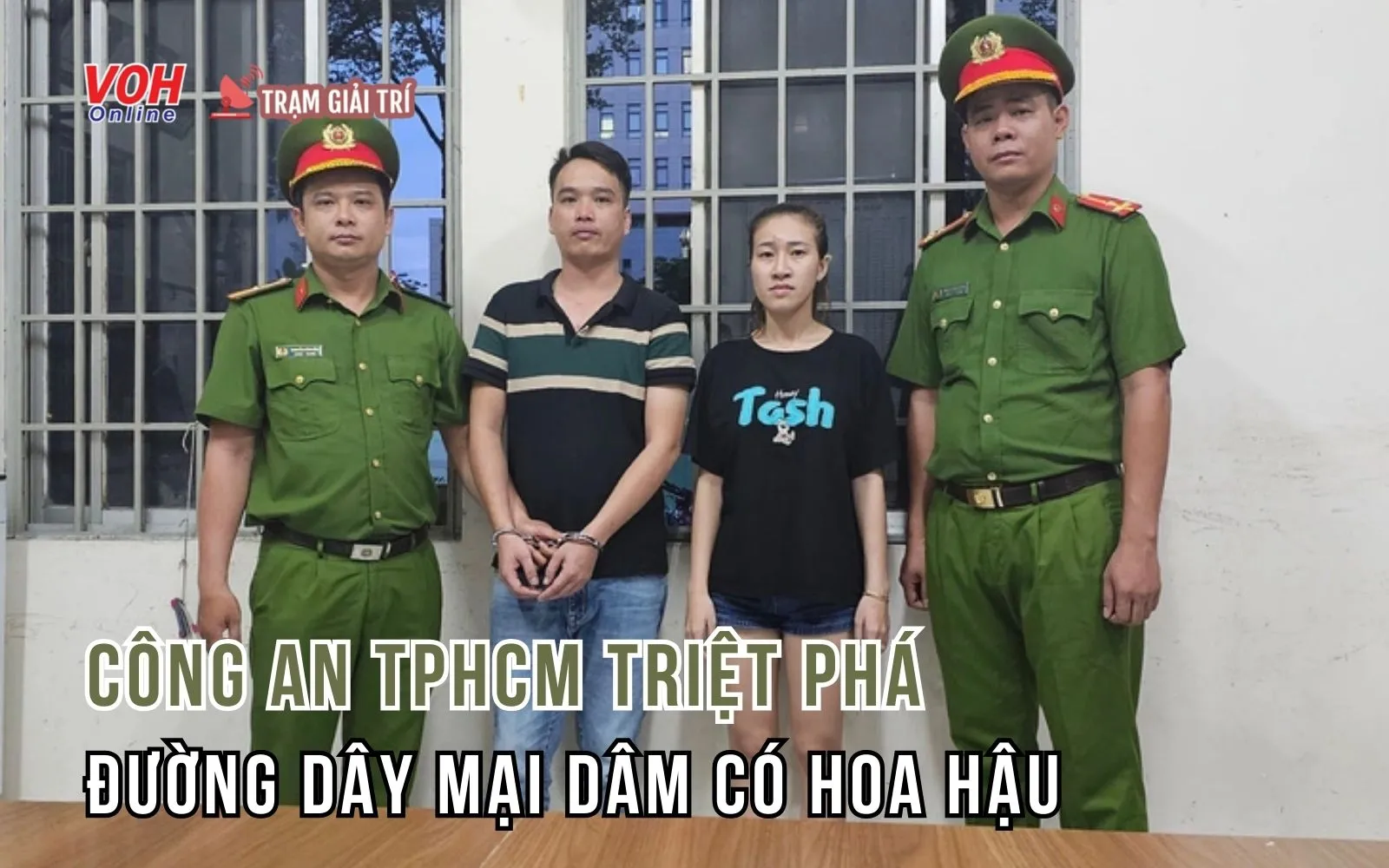 Triệt phá đường dây bán dâm có hoa hậu giá 200 triệu/lượt ở TPHCM