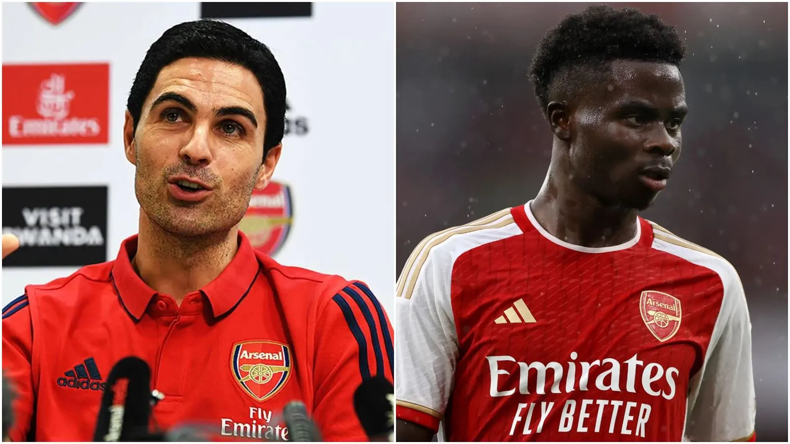 Cập nhật tình hình chấn thương Arsenal: Bukayo Saka và Thomas Partey lần lượt báo tin vui