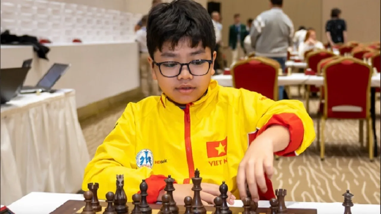 Kỳ thủ 12 tuổi bất ngờ đăng quang Giải cờ vua xuất sắc quốc gia 2023