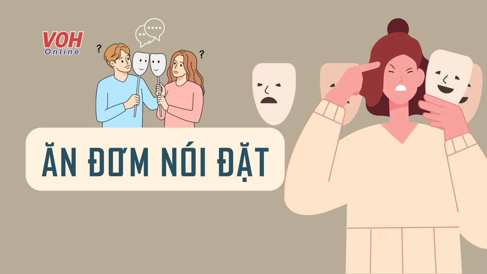 Giải thích “Ăn đơm nói đặt” là gì? Vi phạm phương châm hội thoại nào?