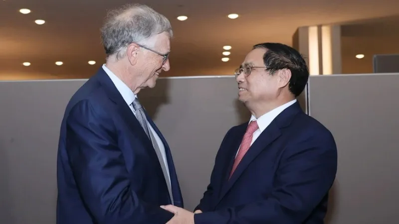 Thủ tướng Phạm Minh Chính mời Tỷ phú Bill Gates tư vấn chiến lược
