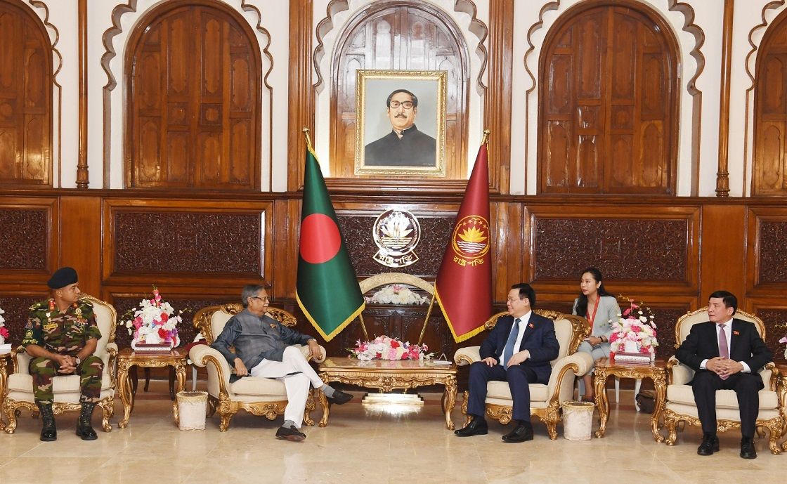 Chủ tịch Quốc hội: Việt Nam sẵn sàng hỗ trợ Bangladesh bảo đảm an ninh lương thực