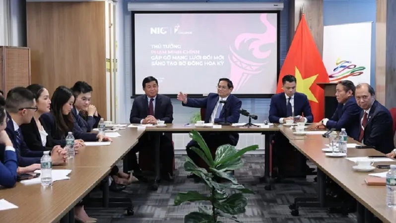 Thủ tướng gặp gỡ Mạng lưới đổi mới sáng tạo Việt Nam tại Mỹ