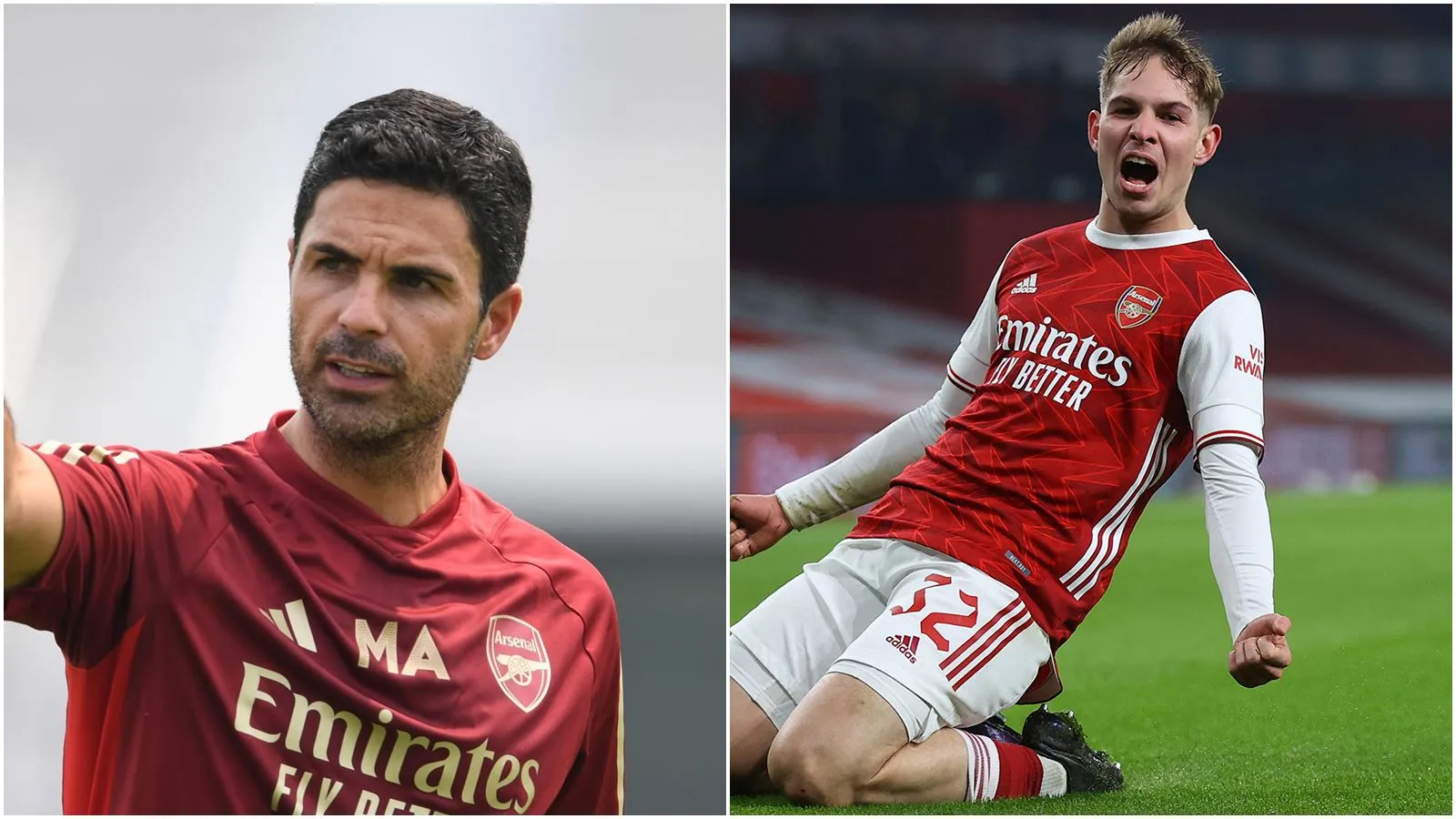 Arsenal gặp tổn thất lớn trước đại chiến Tottenham, cờ đến tay Emile Smith Rowe