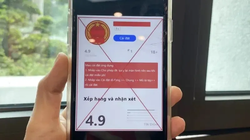 Cảnh báo thủ đoạn lừa đảo cài ứng dụng VNeID giả mạo