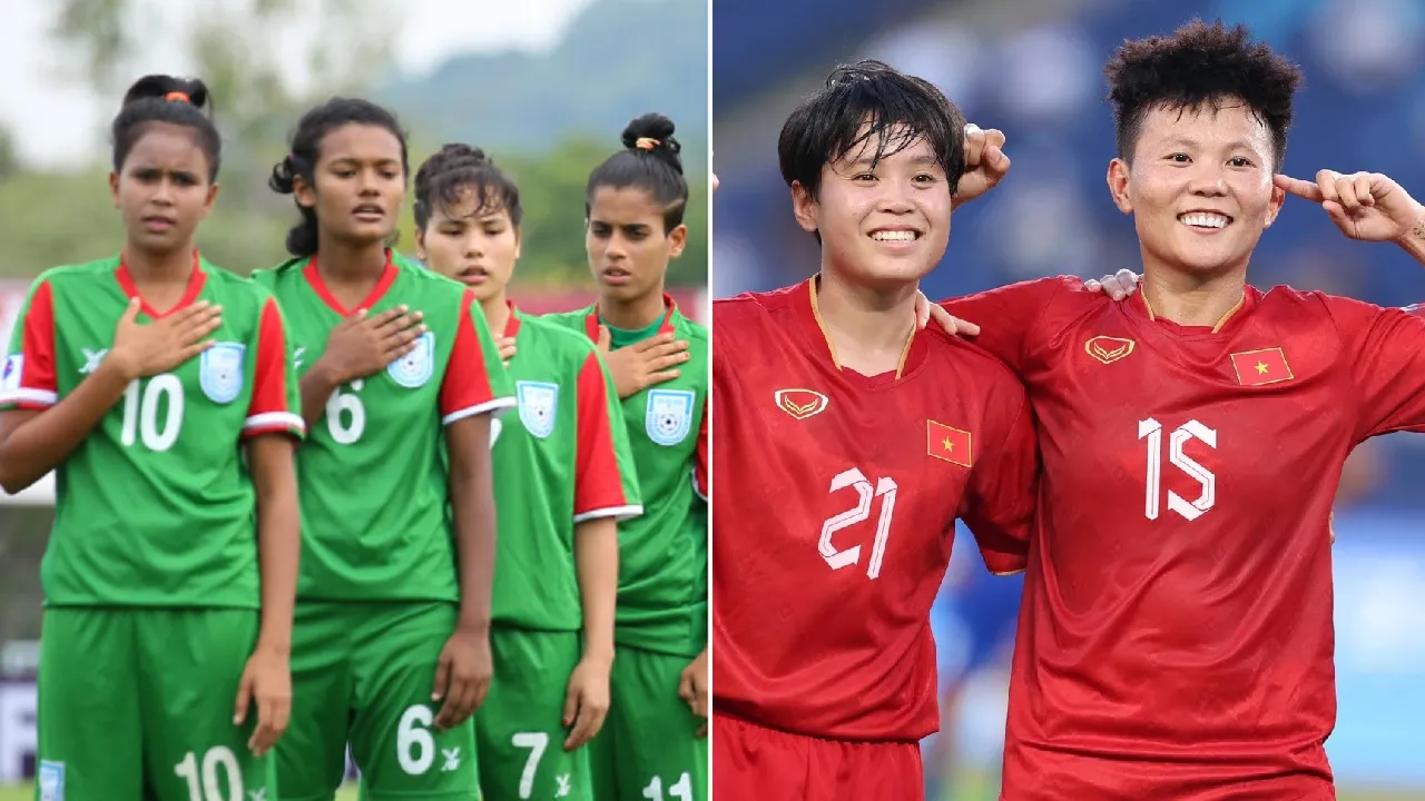 Link xem trực tiếp Tuyển nữ Bangladesh vs Tuyển nữ Việt Nam (bóng đá nữ ASIAD 19, 15h00 ngày 25/9)