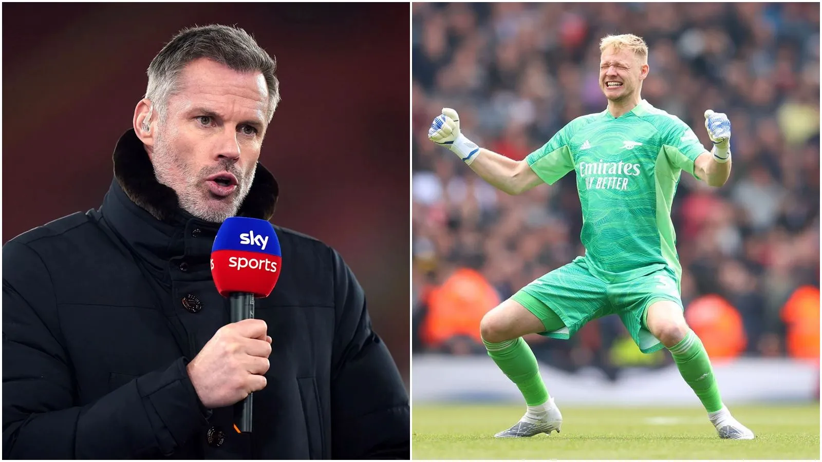Bị Jamie Carragher gọi là kẻ giả tạo, Aaron Ramsdale đáp trả thẳng thắn trên MXH