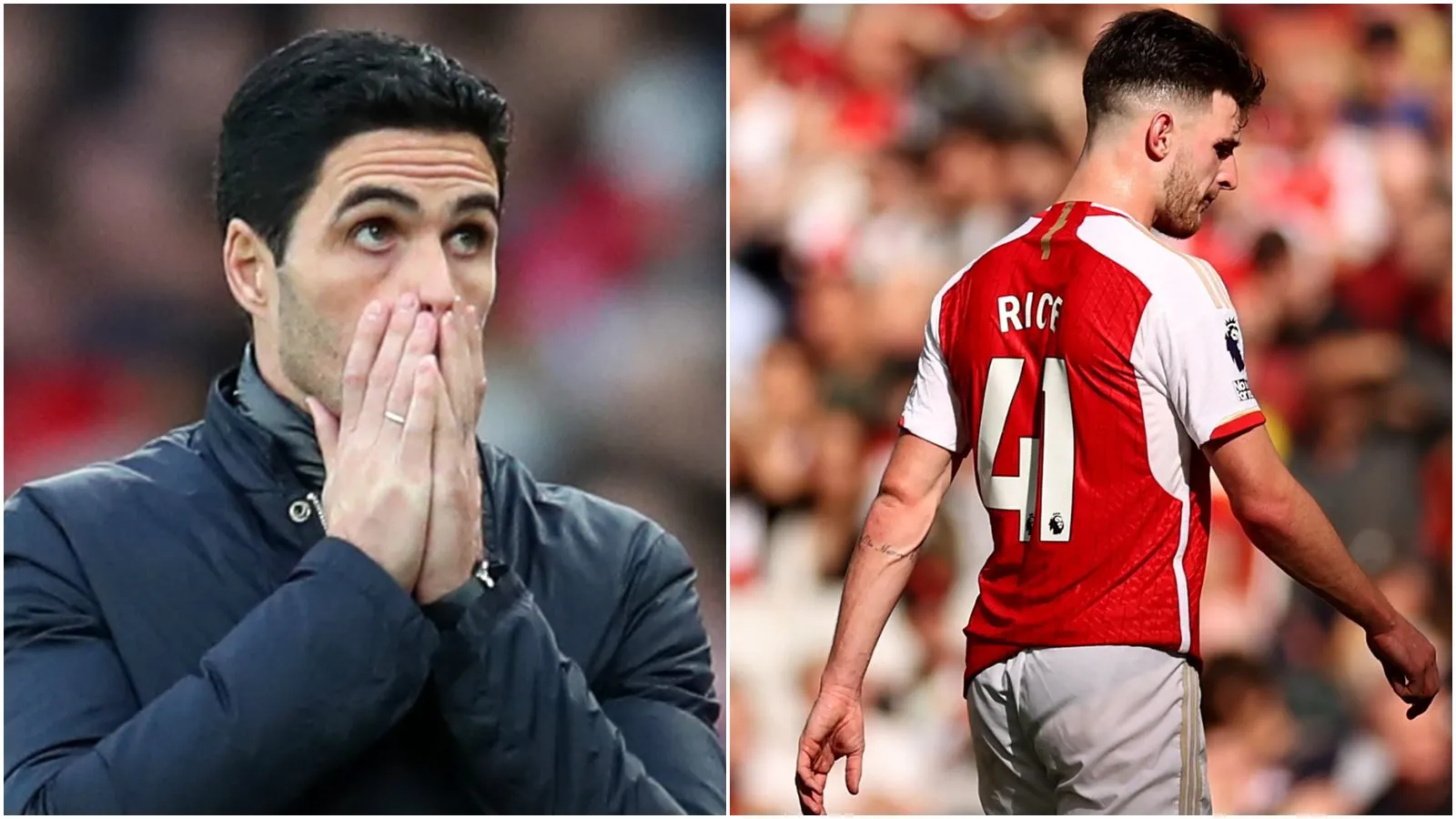 Cập nhật tình hình chấn thương Arsenal: Mikel Arteta thở phào nhẹ nhõm vì Declan Rice