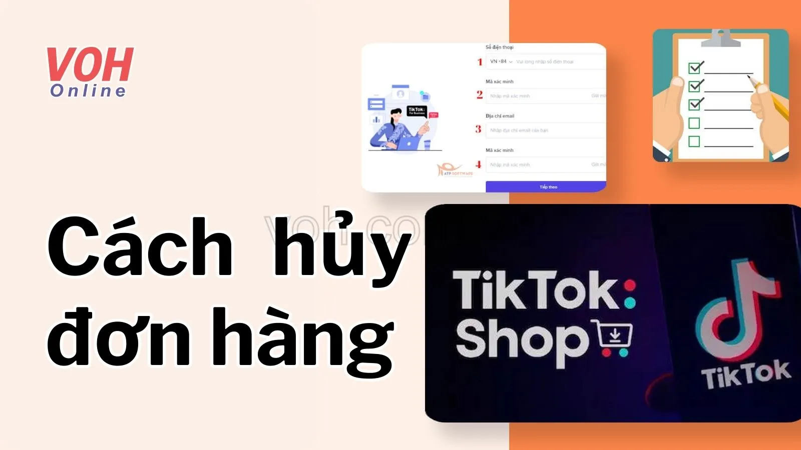 Cách hủy đơn hàng trên TikTok Shop chờ vận chuyển, đã vận chuyển