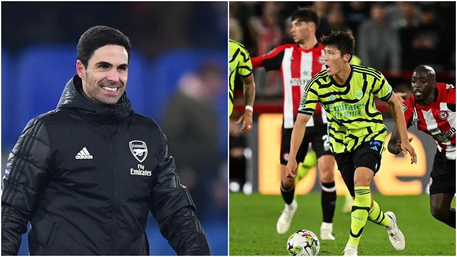 6 lần giải vây, 3 pha đánh chặn: Takehiro Tomiyasu “bỏ túi” tiền đạo Brentford giúp Arsenal giành chiến thắng