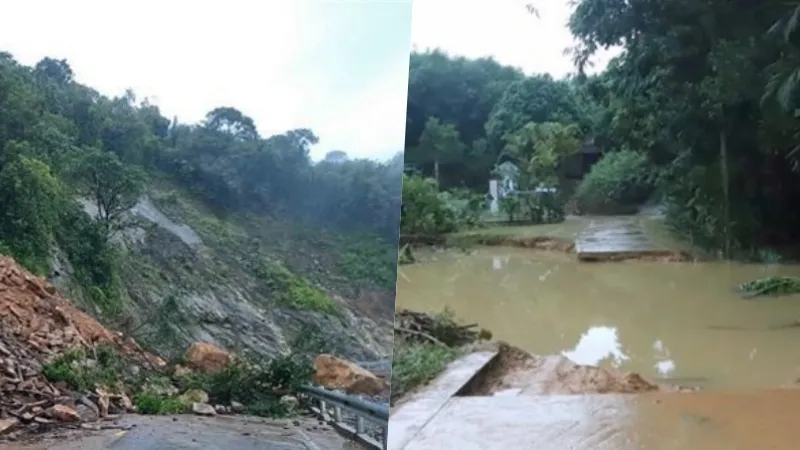 Sạt lở nhiều tuyến đường tại Lào Cai | Lũ ống bất ngờ trong đêm tại Nghệ An