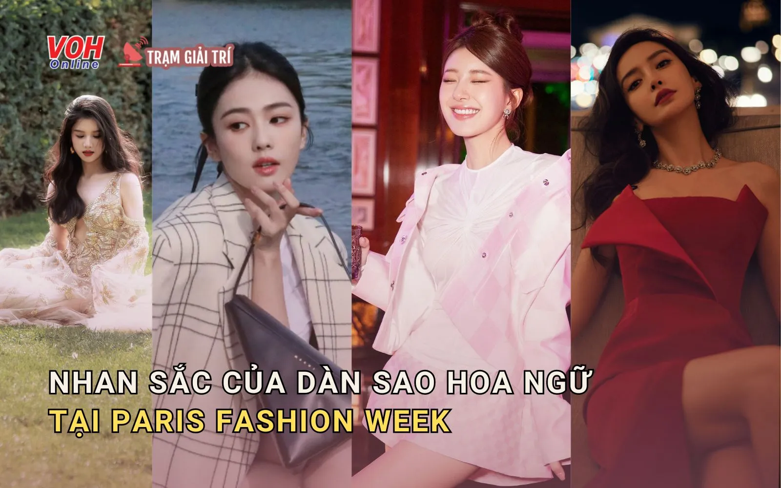 Toàn cảnh sao Hoa Ngữ tại Paris Fashion Week: Angela Baby đẹp kinh diễm, Triệu Lộ Tư nhạt nhòa