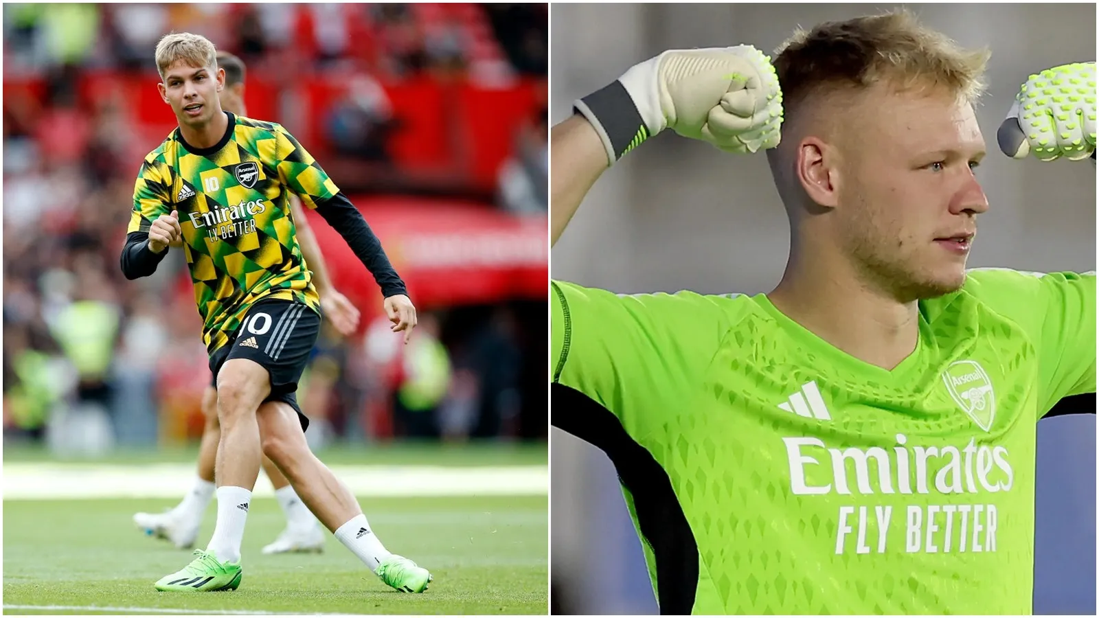 Smith Rowe “mách nước” Aaron Ramsdale cách lấy lại suất bắt chính trong khung gỗ Arsenal