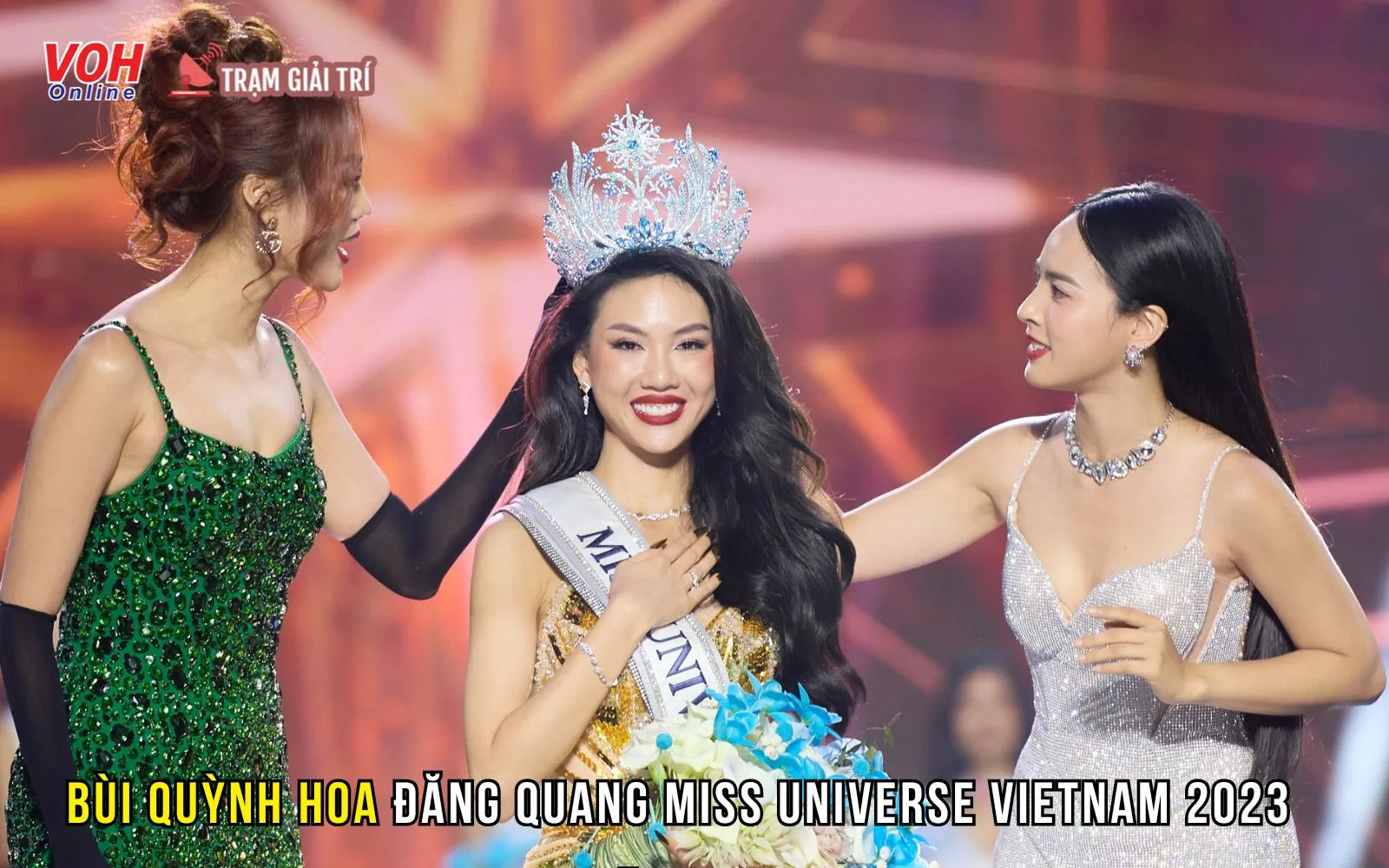 Bùi Quỳnh Hoa đăng quang Miss Universe Vietnam 2023, Mai Ngô &#039;lần đầu&#039; làm ca sĩ