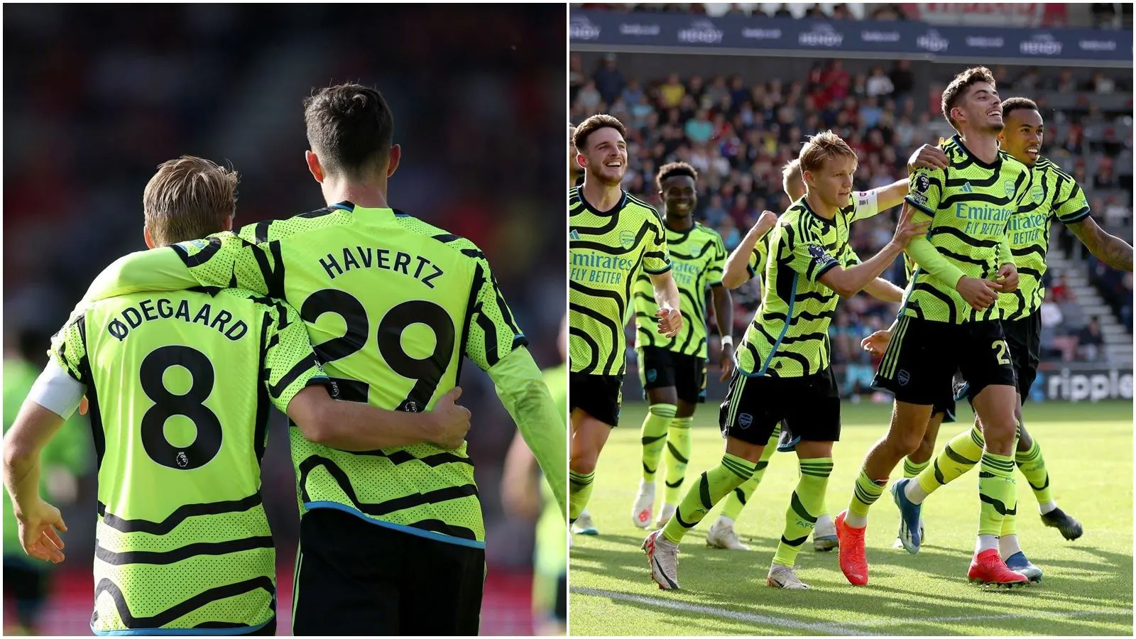 Chấm điểm Bournemouth 0-4 Arsenal: Kai Havertz mở tài khoản | Martin Odegaard bùng nổ giúp “Pháo thủ” thắng đậm
