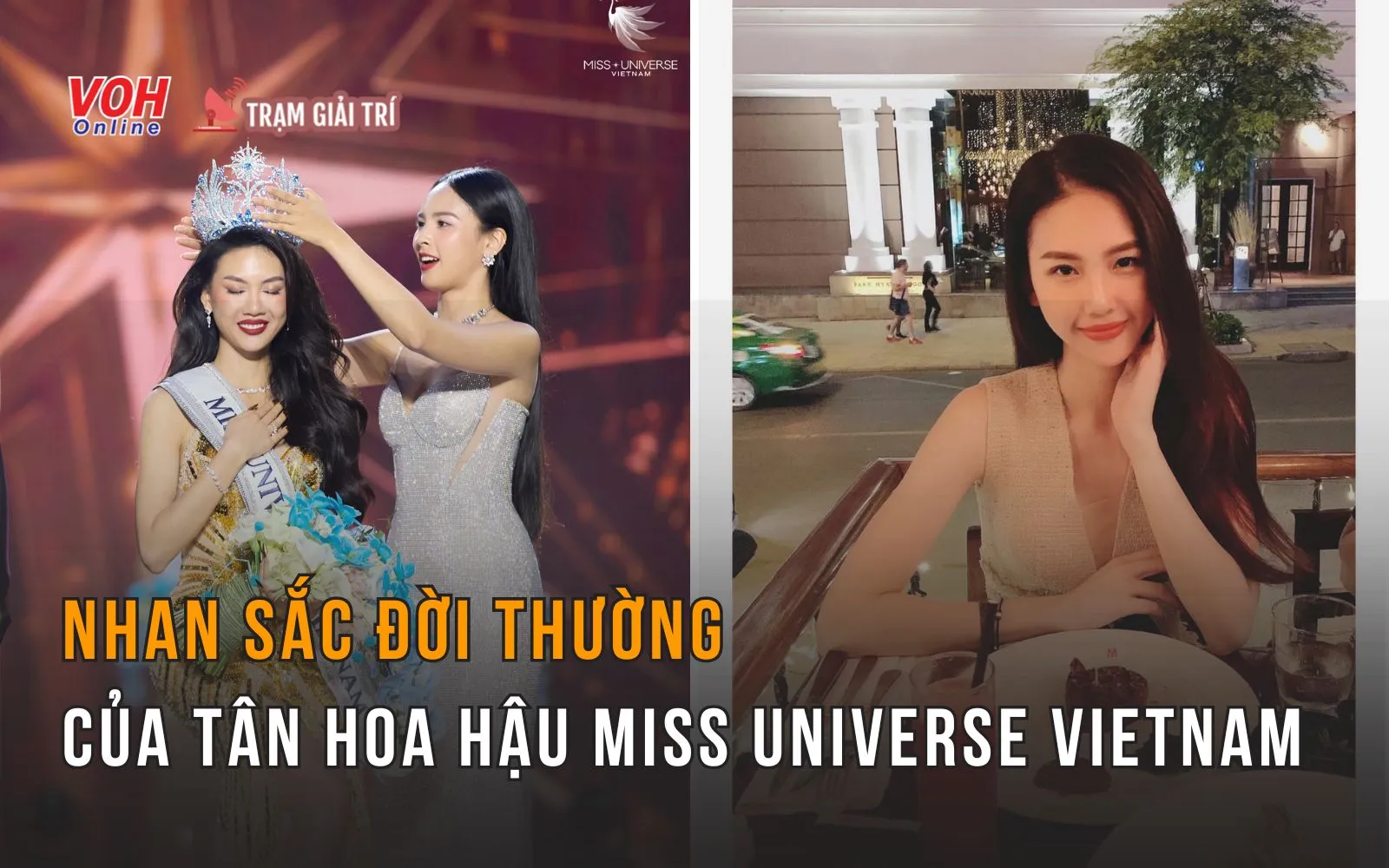 Nhan sắc đời thường gây thương nhớ của tân hoa hậu Miss Universe Vietnam