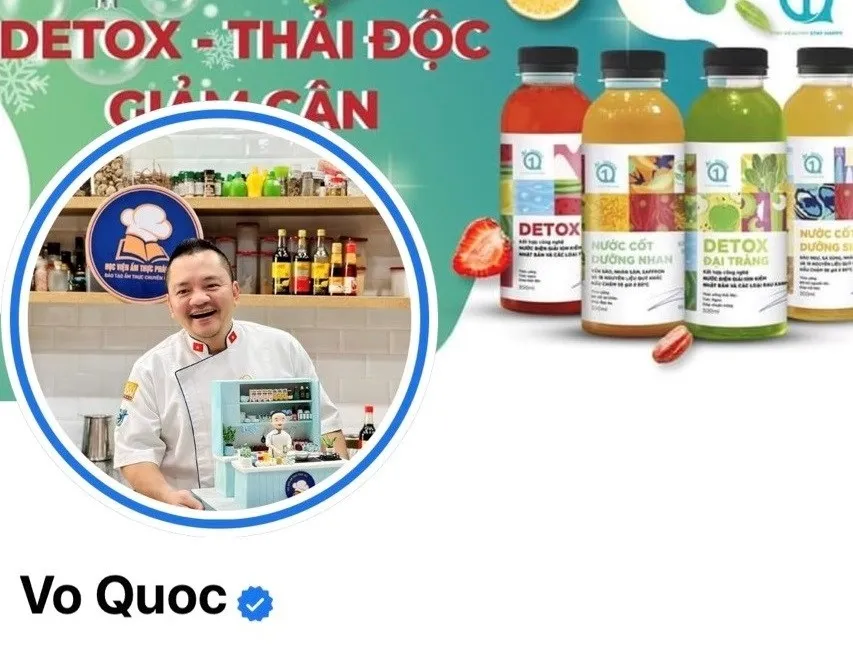 Phạt đầu bếp Võ Quốc 7,5 triệu đồng vì xúc phạm báo chí trên Facebook cá nhân