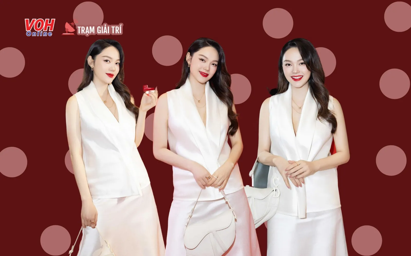 Minh Hằng tái xuất sau sinh, nhan sắc xinh đẹp hút mắt