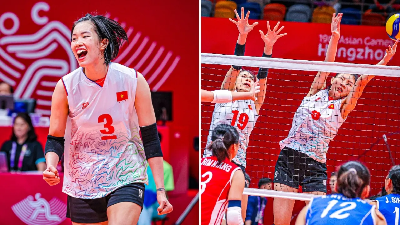 Tuyển bóng chuyền nữ Việt Nam được thưởng nóng sau trận thắng Triều Tiên ở ASIAD 19