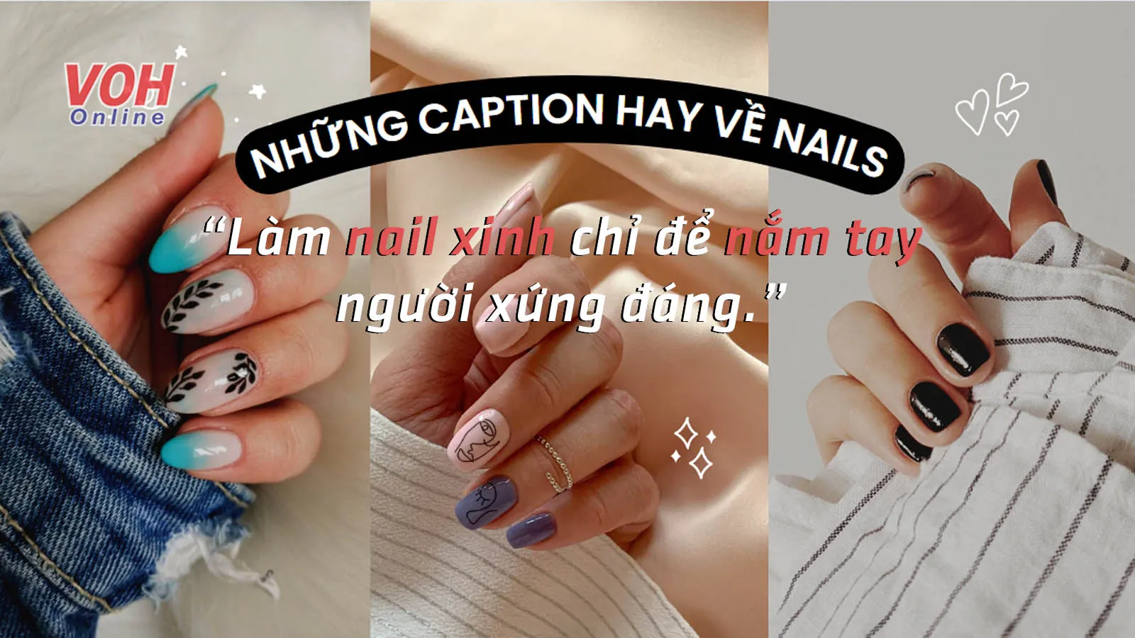 90 stt thả thính nail, cap làm nail, câu nói về nghề nail ý nghĩa