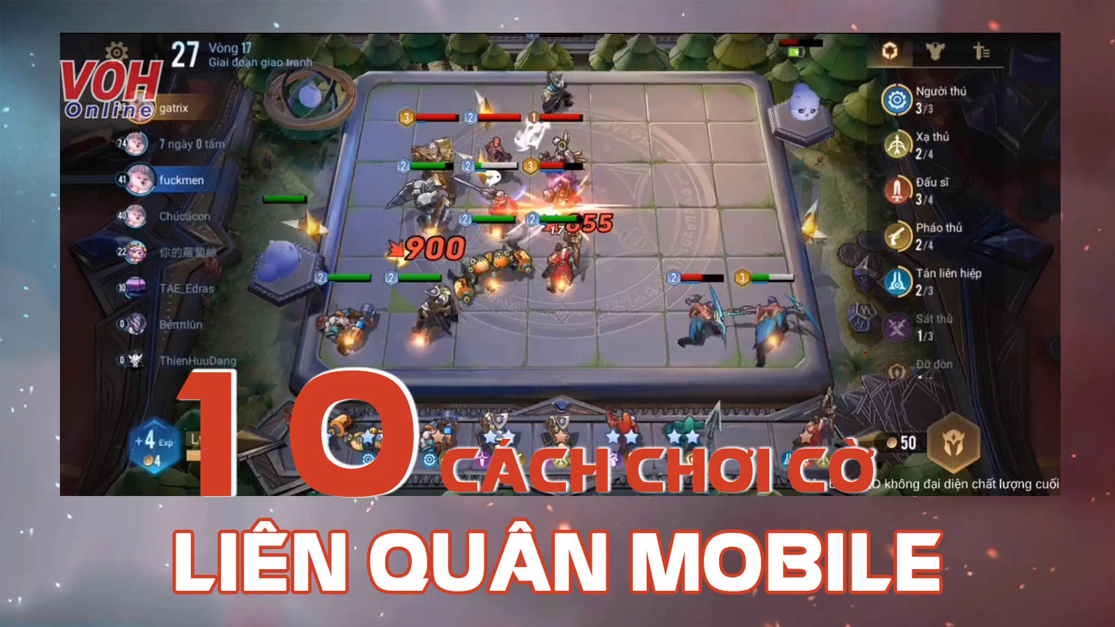 Hướng dẫn cách chơi cờ Liên Quân Mobile cho newbie