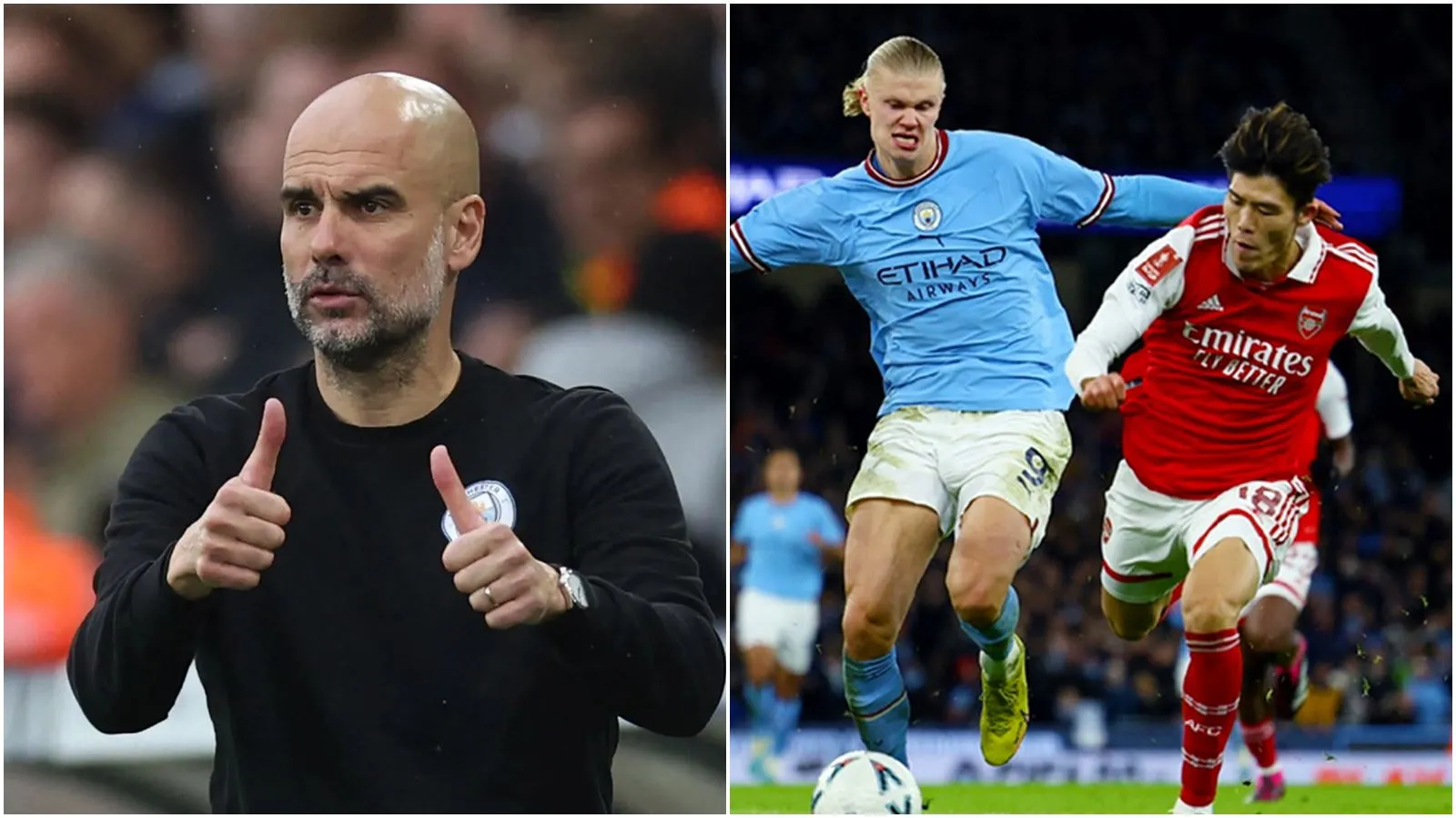 Pep Guardiola bất ngờ xếp Arsenal ngang hàng Liverpool: “Họ đã thực sự trở lại”