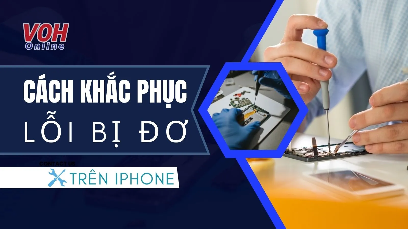 Khắc phục lỗi iPhone bị đơ không tắt được nguồn nhanh chóng