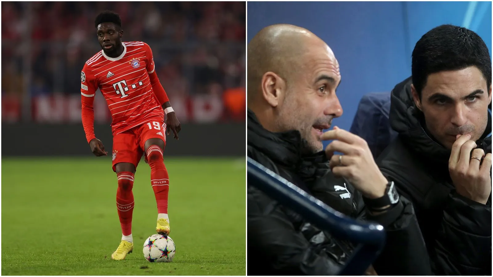 Tin bóng đá mới nhất: Man City chơi lớn vụ Alphonso Davies | Pep Guardiola ca ngợi Mikel Arteta