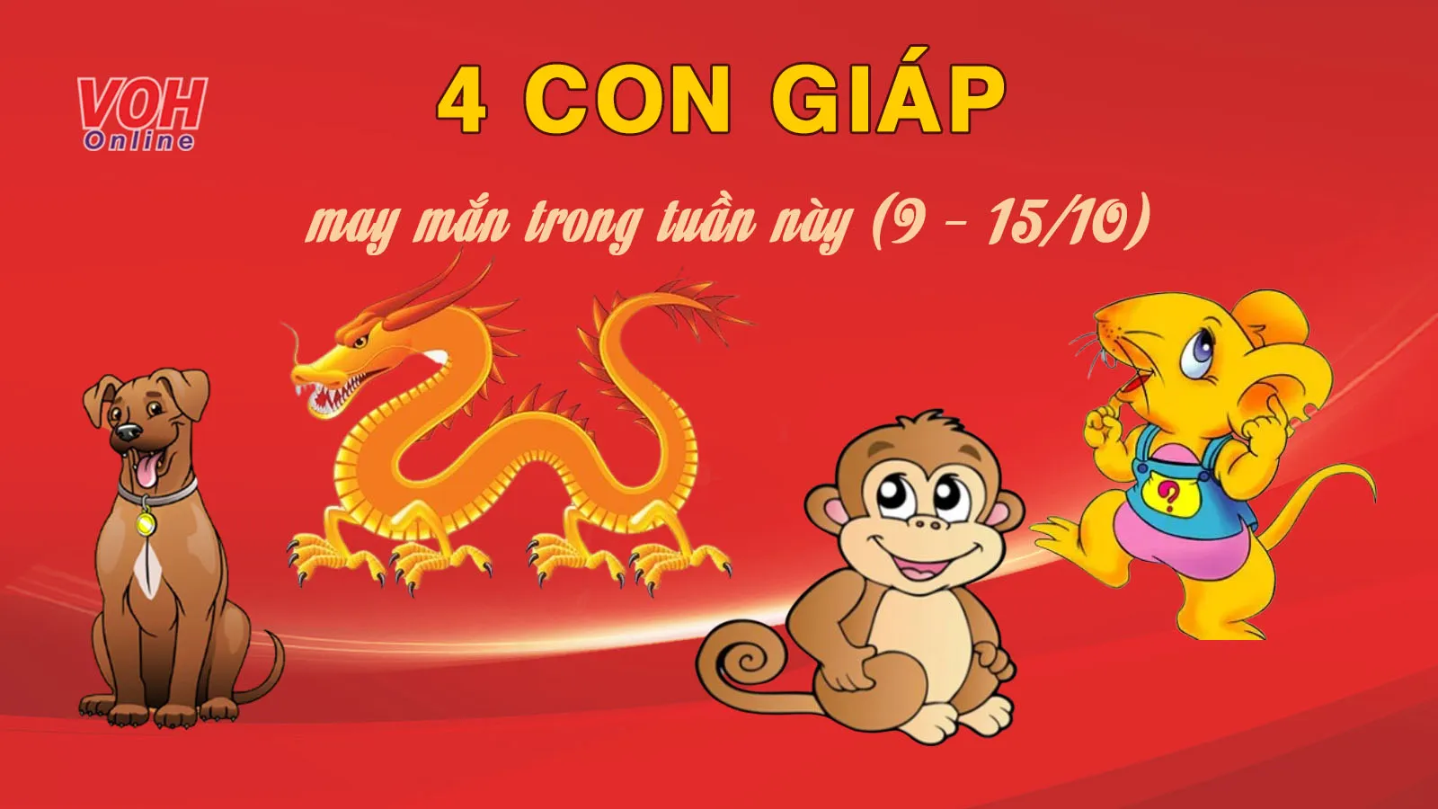 May mắn nở rộ trong tuần mới (9 - 15/10), 4 con giáp nhận nhiều tài lộc
