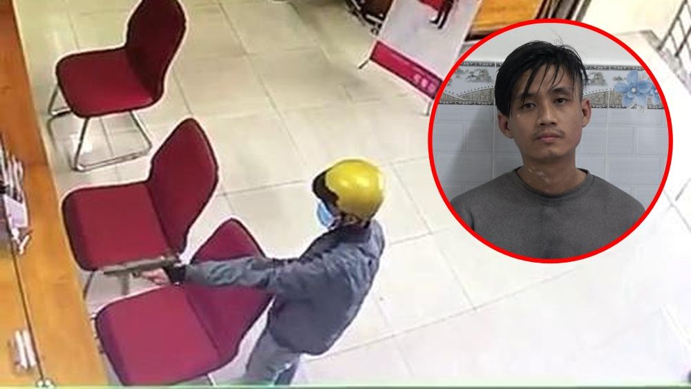 Tiền Giang: Khởi tố đối tượng cướp ngân hàng