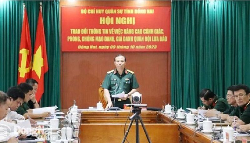 Đồng Nai: Cảnh báo lừa đảo giả danh quân đội