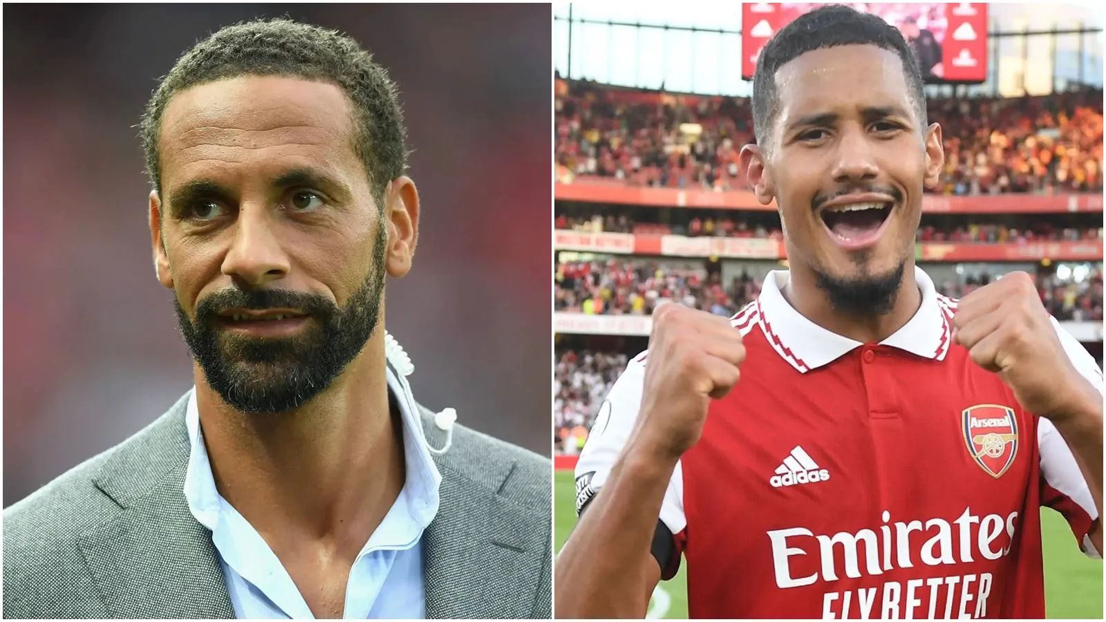 Rio Ferdinand chê Saliba, khen sao Man City mới là trung vệ hay nhất Ngoại hạng Anh