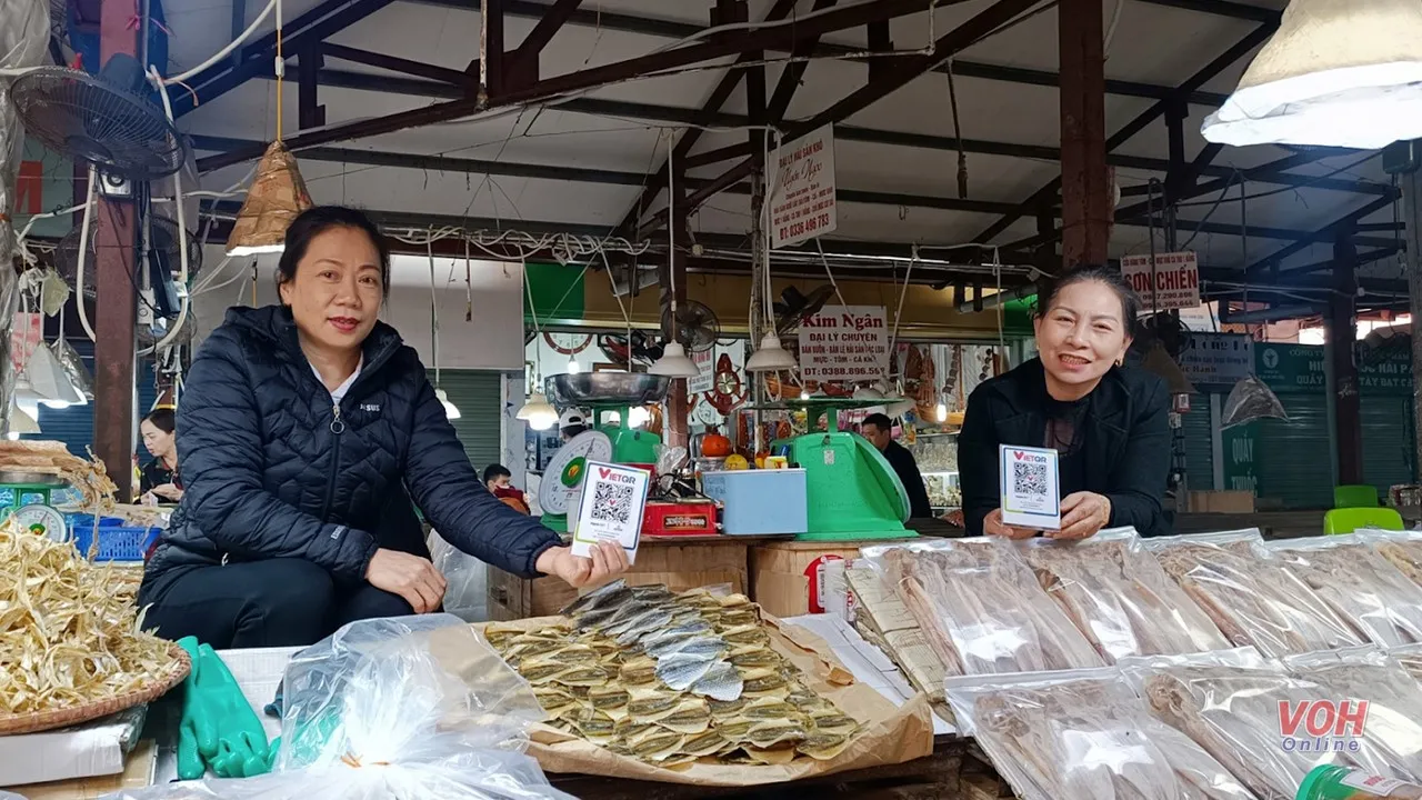 Chuyển đổi số lan tỏa tới chợ dân sinh