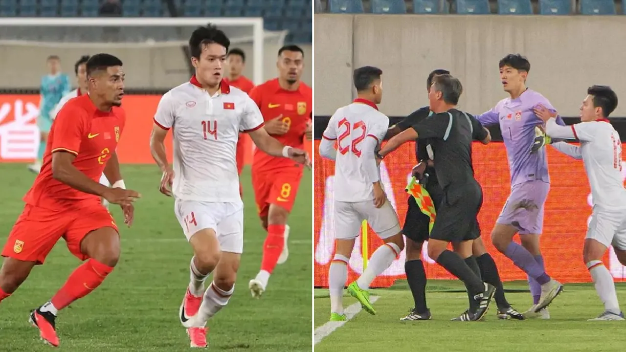 Tuyển Việt Nam thua đáng tiếc Trung Quốc trong trận giao hữu FIFA Days