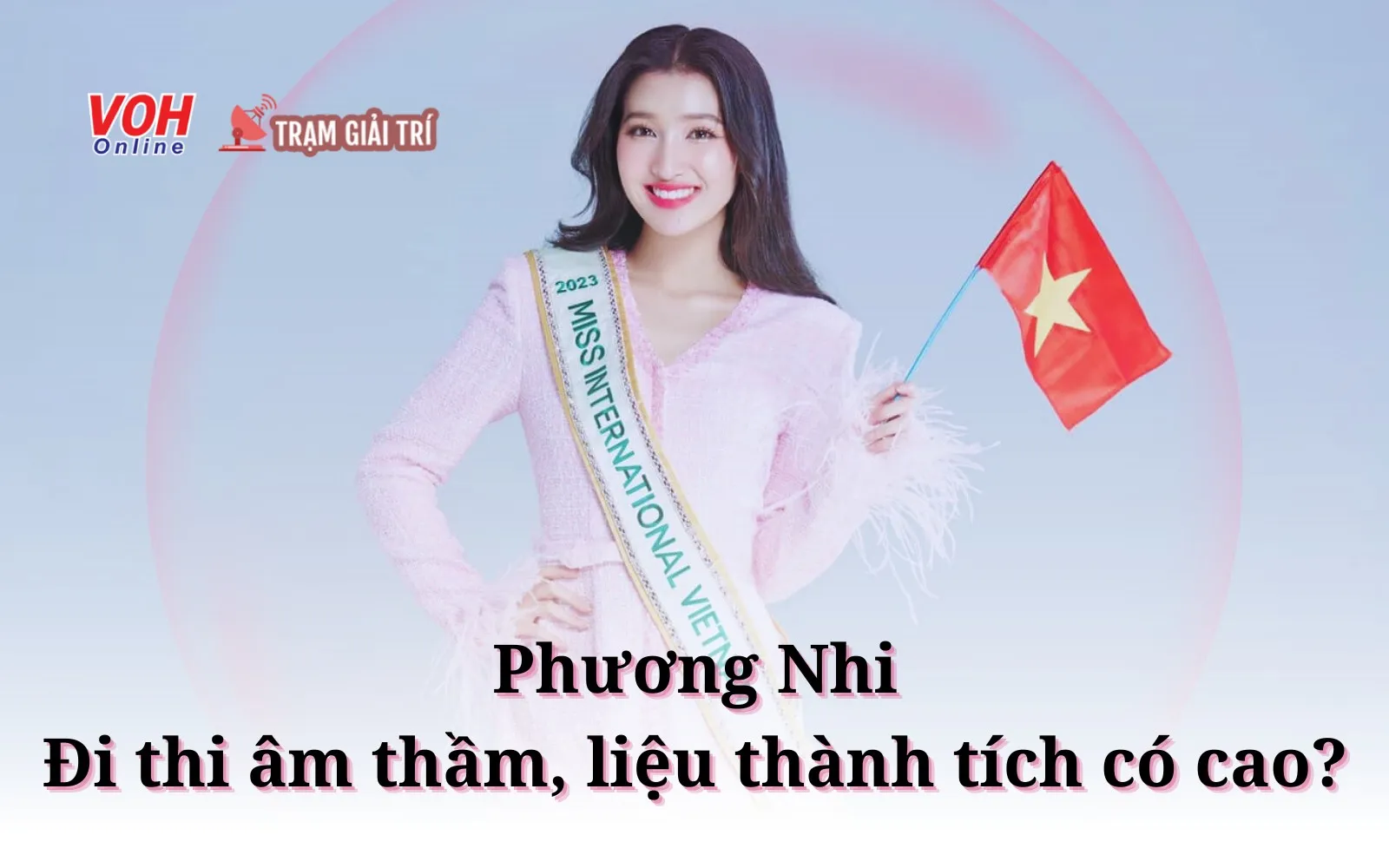 Phương Nhi sẽ mang về thành tích cao tại Miss International 2023?