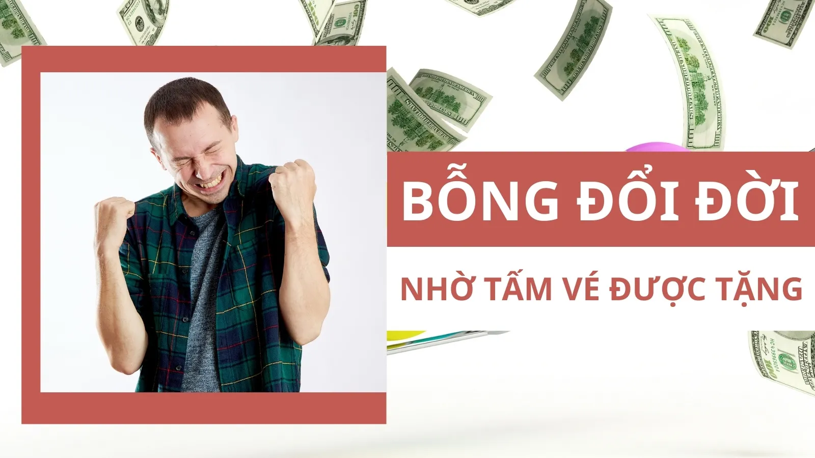 Bỗng đổi đời nhờ tấm vé số được tặng nhân dịp sinh nhật