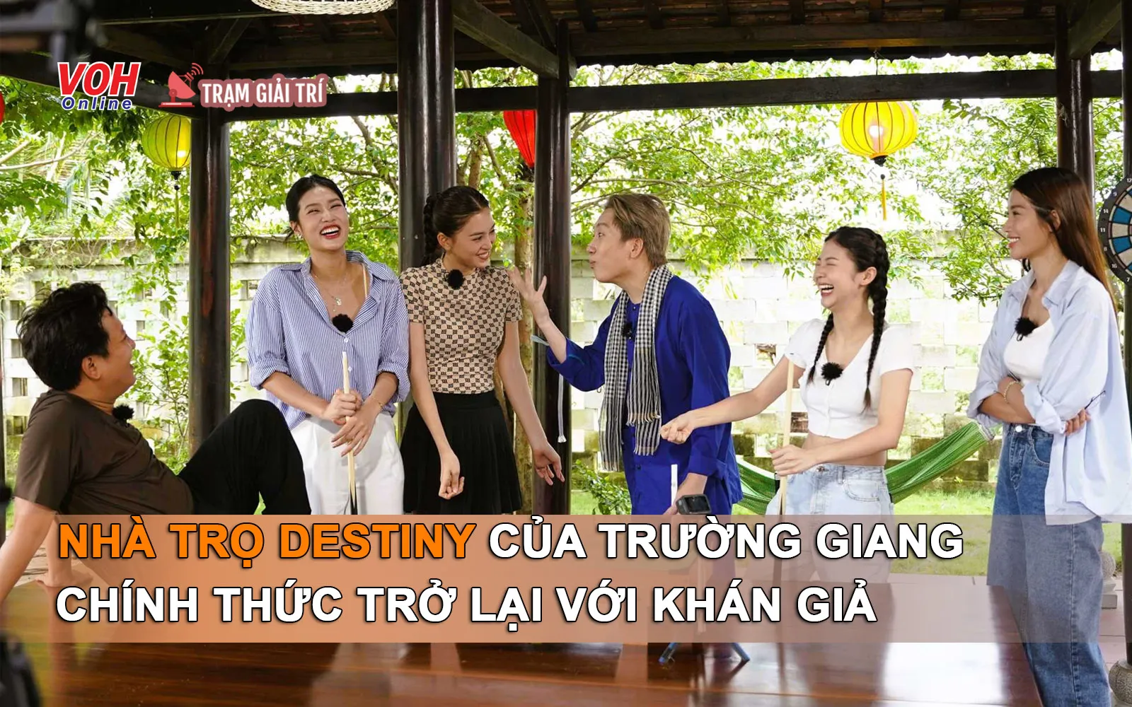 Nhà Trọ Destiny mùa 2 của Trường Giang thu hút bởi dàn khách mời khủng