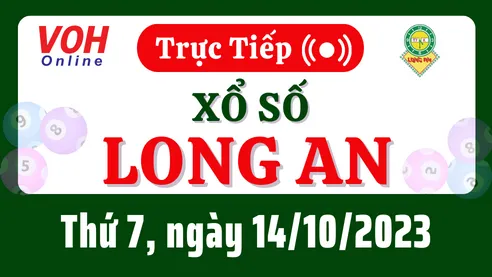 XSLA 14/10 - Kết quả xổ số Long An hôm nay thứ 7 ngày 14/10/2023