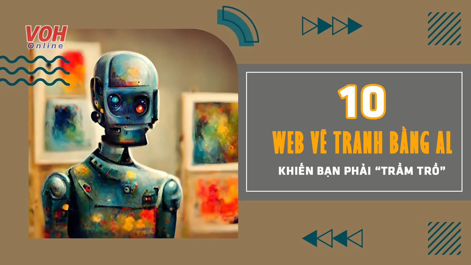 Top 10 AI vẽ tranh miễn phí được ưa chuộng nhất hiện nay